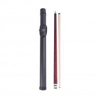 Conquest 58-in Maple Cue and Case Set - Red